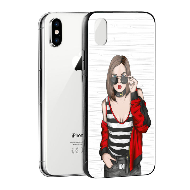 Glass Case Cover for Iphone X