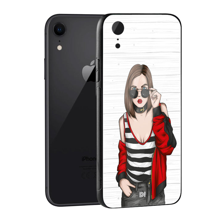 Glass Case Cover for Iphone XR