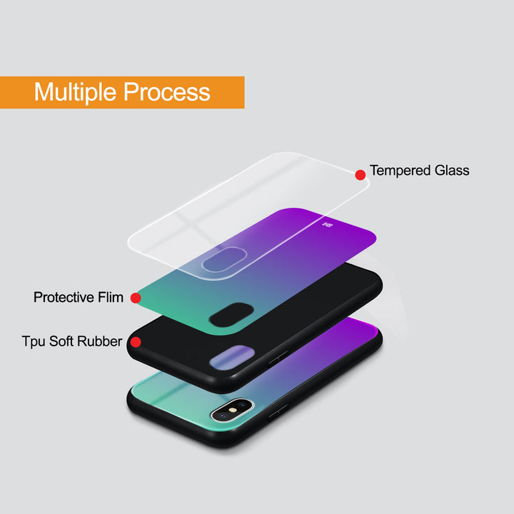 Glass Case Cover for Iphone X