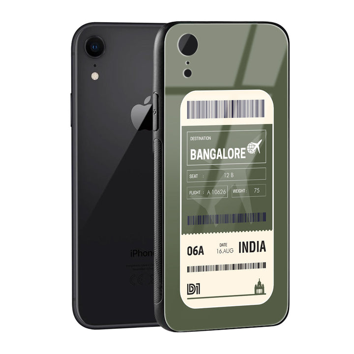 Glass Case Cover for Iphone XR