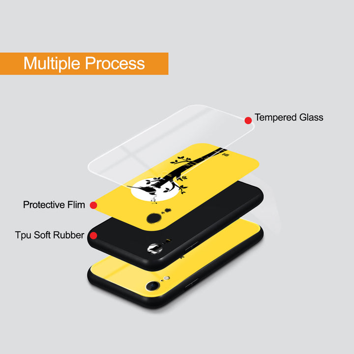 Glass Case Cover for Iphone XR