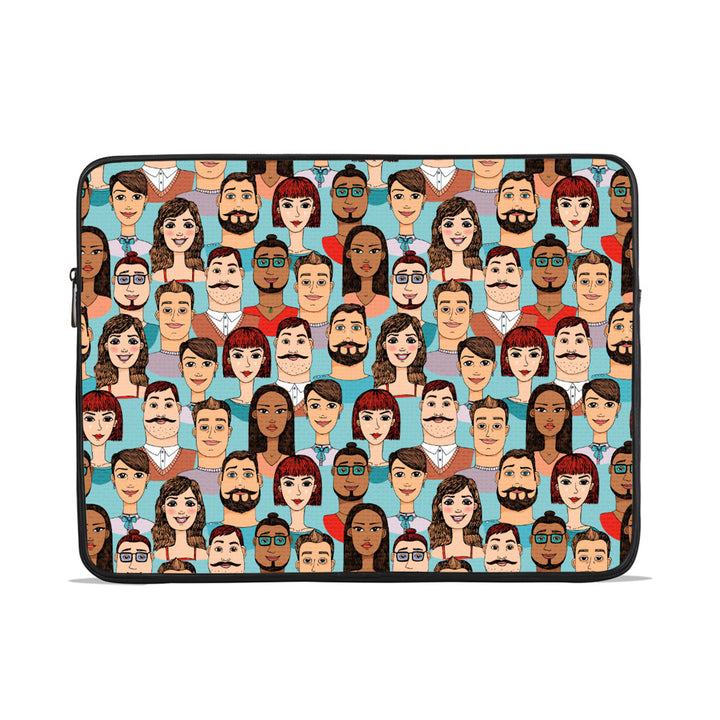 Poly Canvas Laptop Sleeve