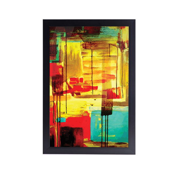 Digita Wall Acrylic Art Print with Frame