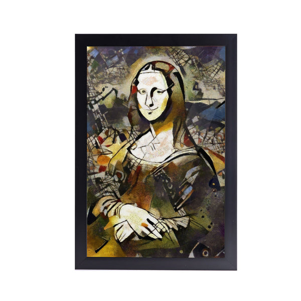 Historic Mona Lisa Acrylic Art Print with Frame