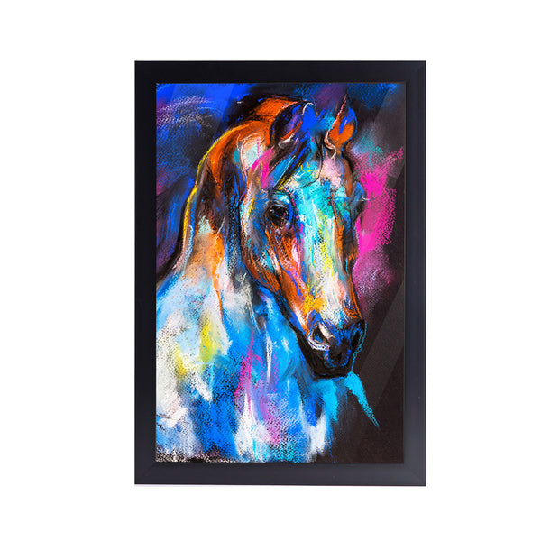 Horse Modern Acrylic Art Print with Frame