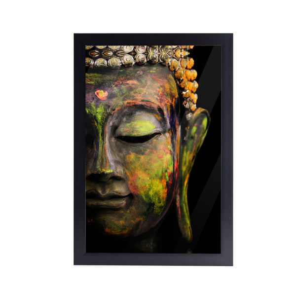 Buddha Spiritual Acrylic Art Print with Frame